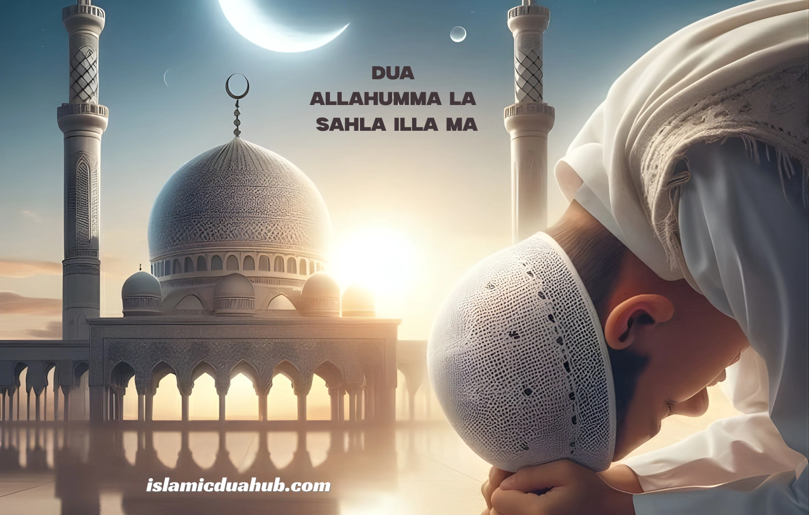 Dua Allahumma La Sahla Illa Ma