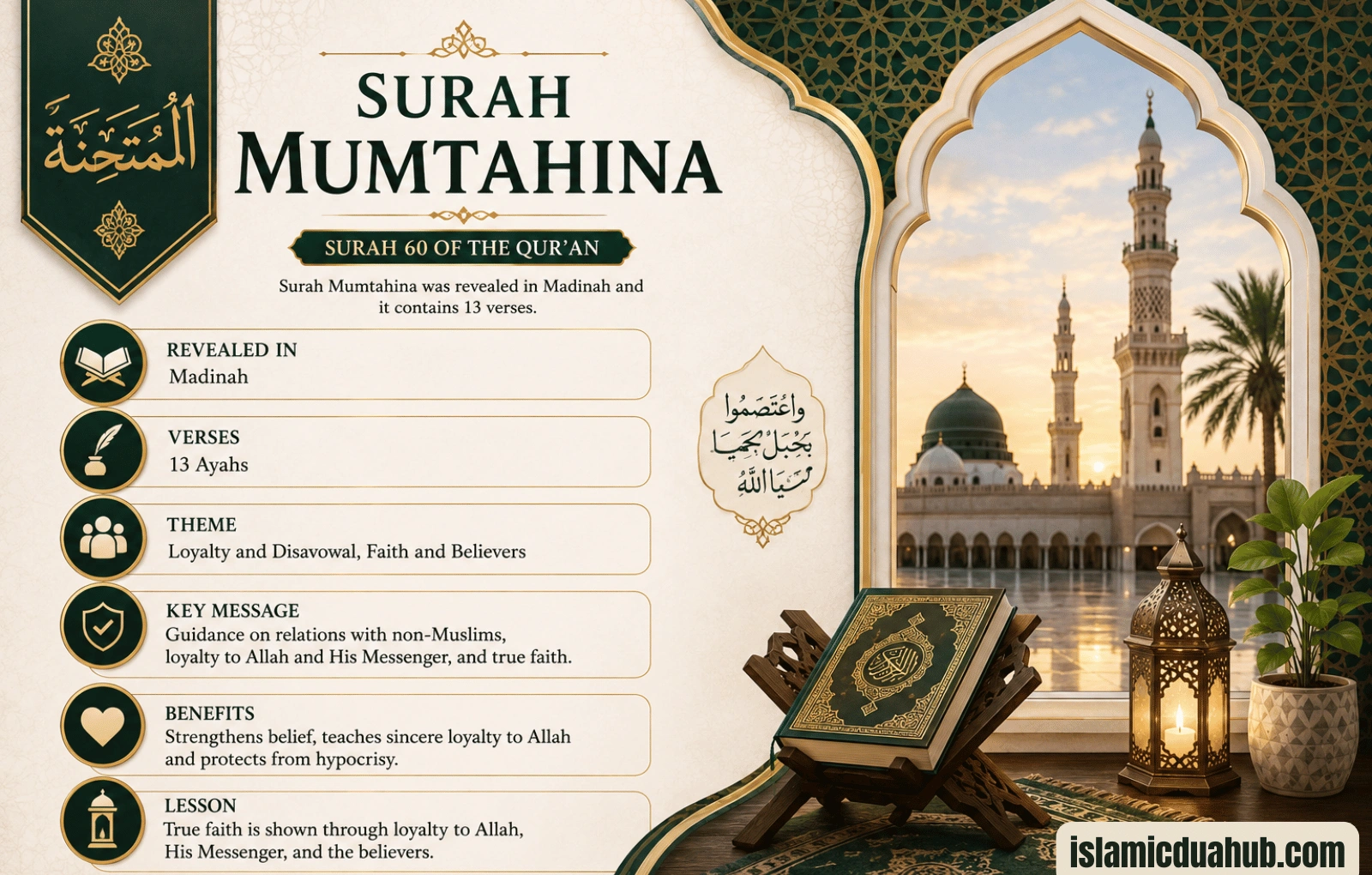 Surah Mumtahina