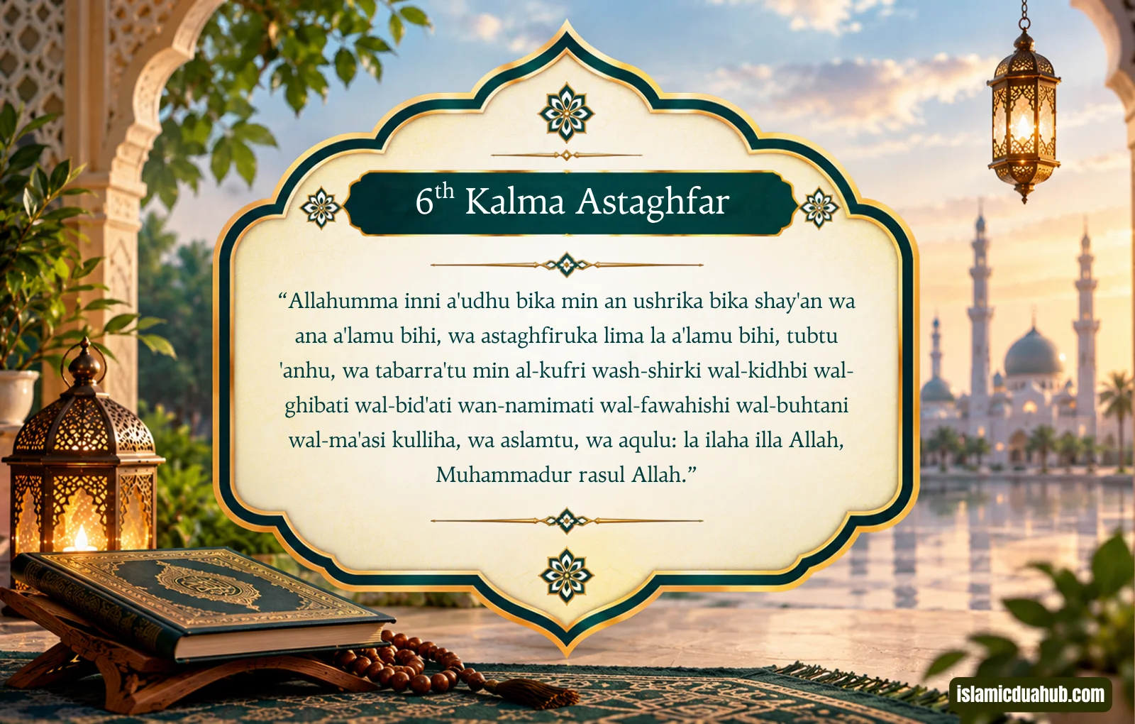 6th Kalma Radde Kufr