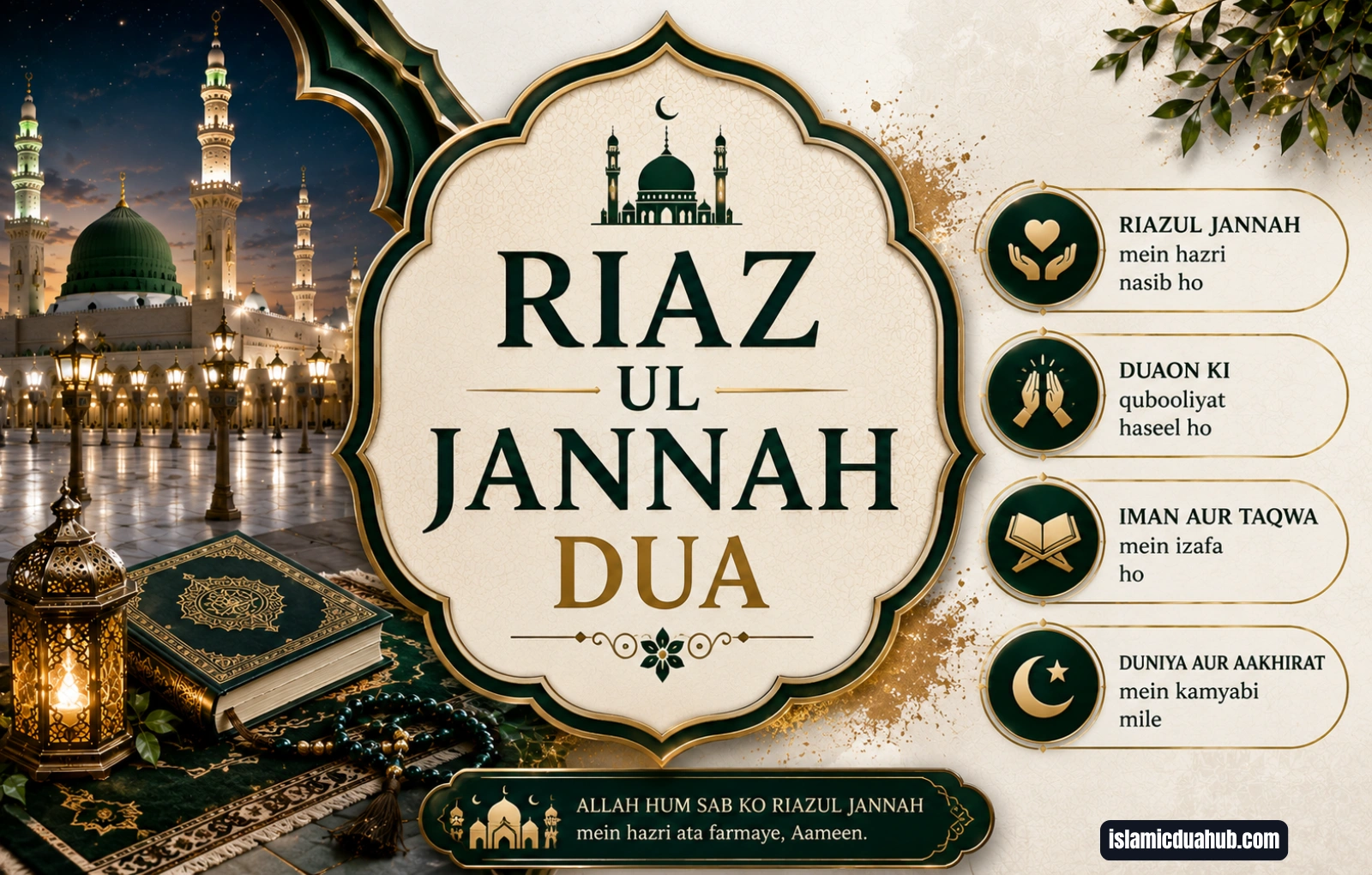 Riaz Ul Jannah Dua